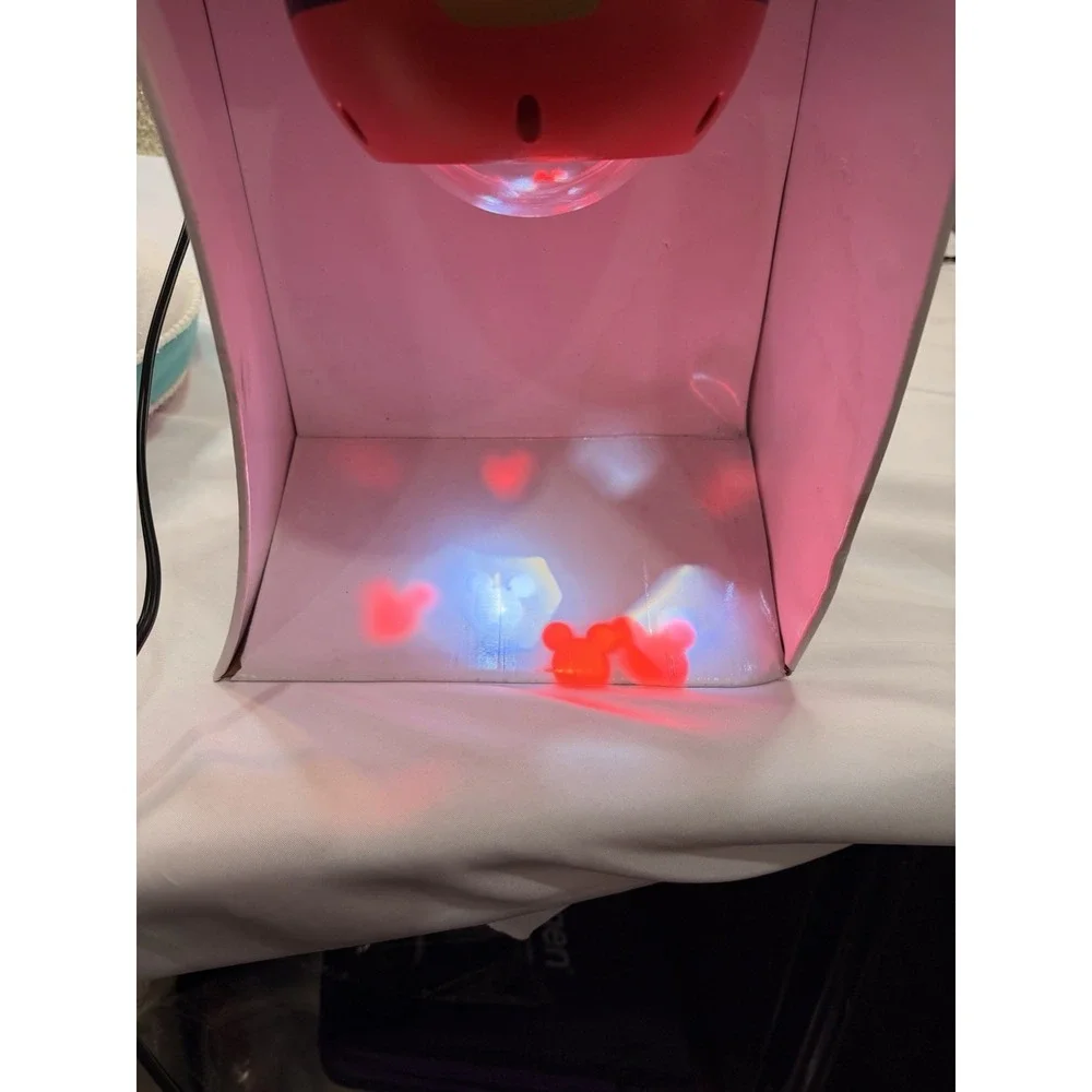 NEW Disney Magic Holiday Mickey Mouse Whirl-A-Motion LED‎ Projection Ornament